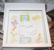 Babies unique and personalized picture frames.