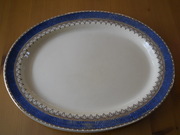 Booths silicon china morocco boarder serving/turkey platter