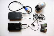Sennheiser wireless radio microphone set from the EW100 line