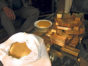 Gold Dust and Bars for Sale CIF on Basis