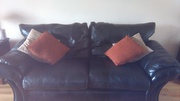 3 seater leather couch