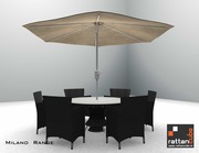 Milano Range FREE Umbrella and Base