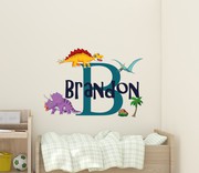 Dinosaur Name Wall Decal