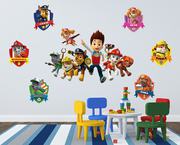 Paw Patrol Wall Decal Sticker Set