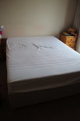 New king size bed base and mattress for sale