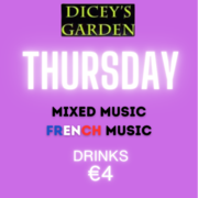 Reserve Your Place in Dicey's Garden Thursdays Using Eticks