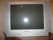 21'' flat screen wharfedale tv, good working condition,  silver colour,